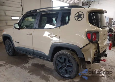 2017 Jeep Renegade Deserthawk 4X4 from USA, damaged, VIN ZACCJBCB2HPF02629